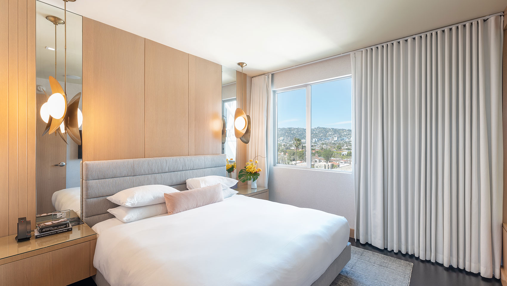 penthouse suite bedroom