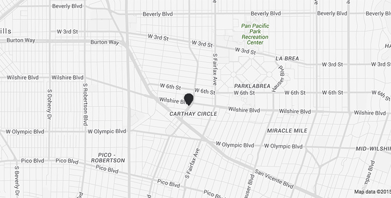 Kimpton Hotel Wilshire Google Map